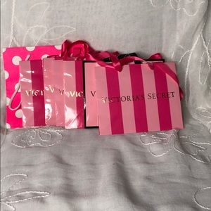 Victoria secrets shopping bags